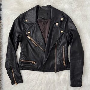 Blank NYC Faux Leather Moto Jacket